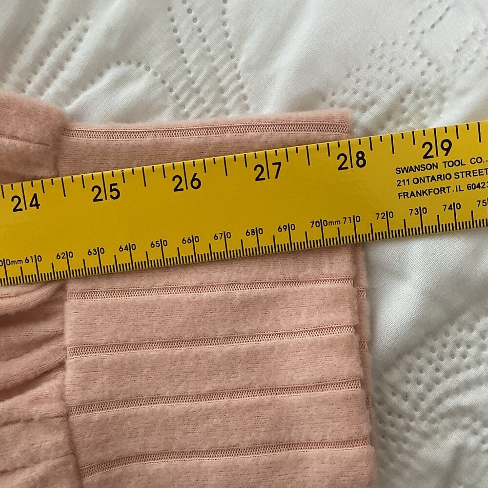 Nine West Womens Size XXL Long Sleeve Cozy Tunic Pink Hoodie - Picture 10 of 10